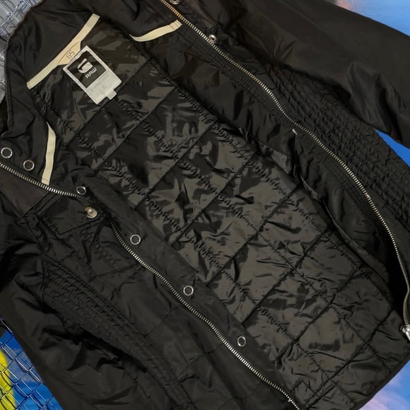 💥SOLD💥GStar Raw Hawkeye Quilted Jacket Street Utility Mens M CoaT Overshirt - Picture 5 of 10